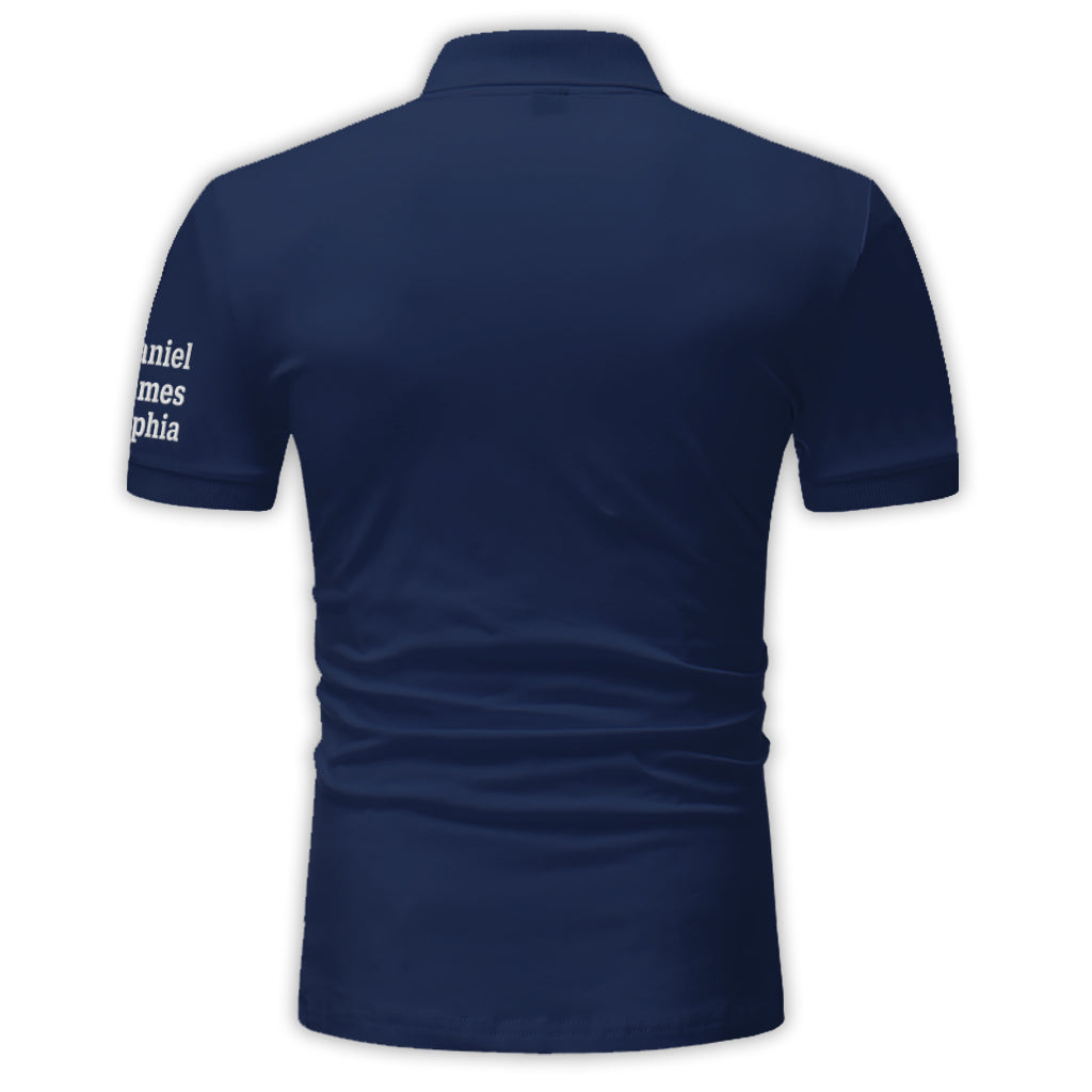 Meilleur Papa Parfait - Polo Personnalisé pour Père