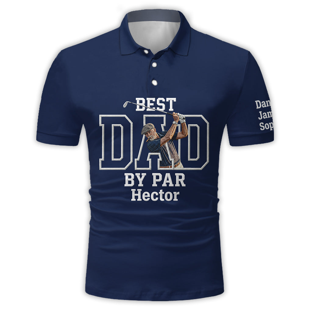 Meilleur Papa Parfait - Polo Personnalisé pour Père