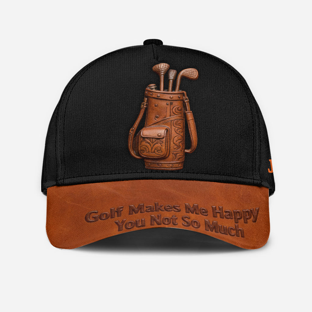 Golf macht mich glücklich – Personalisierte Golf Classic Cap