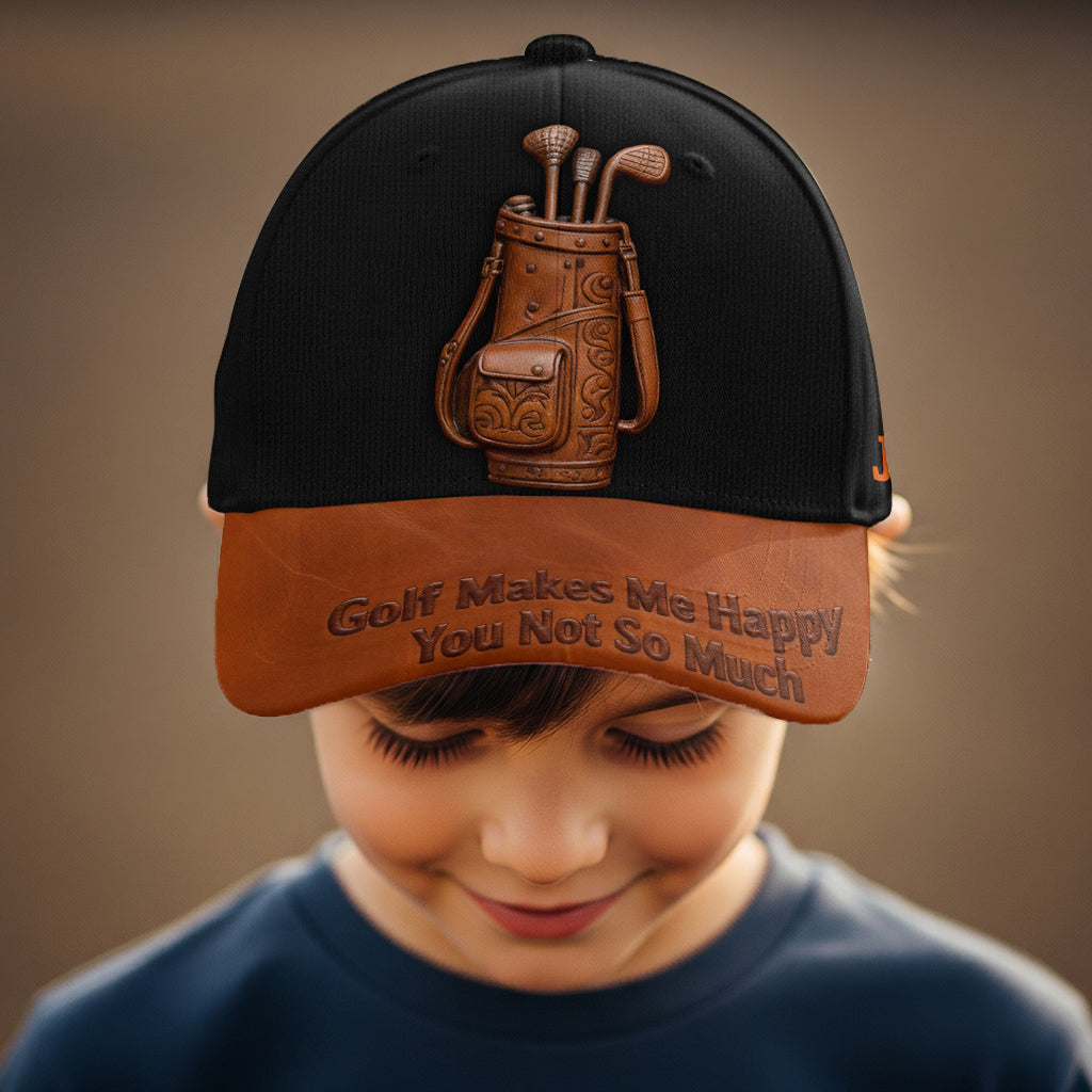 Golf macht mich glücklich – Personalisierte Golf Classic Cap