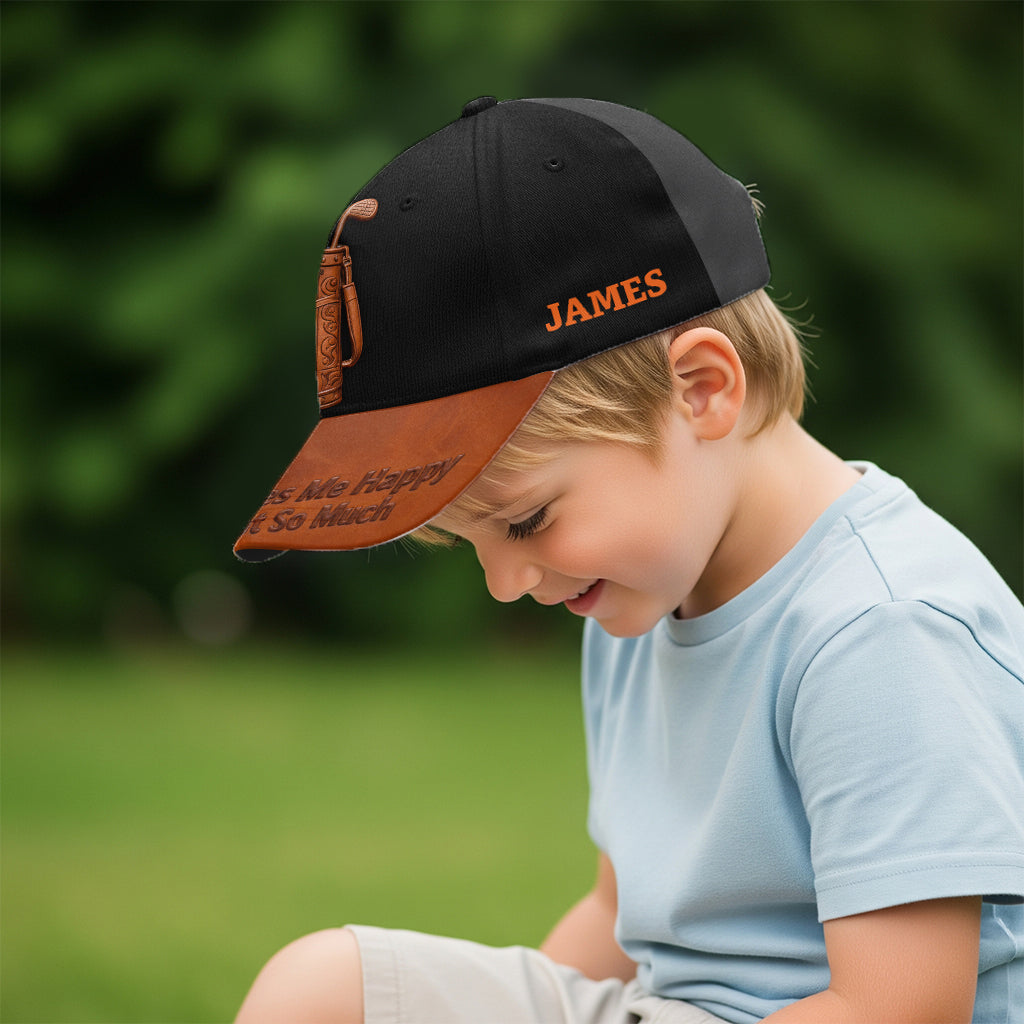 Golf macht mich glücklich – Personalisierte Golf Classic Cap