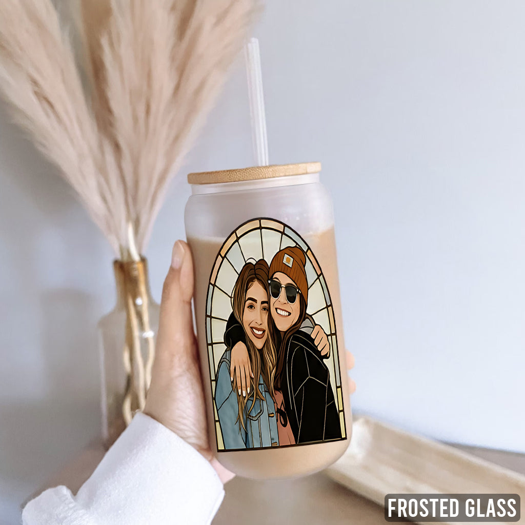 Cadeau pour vos meilleures collègues - Verre à bière personnalisé