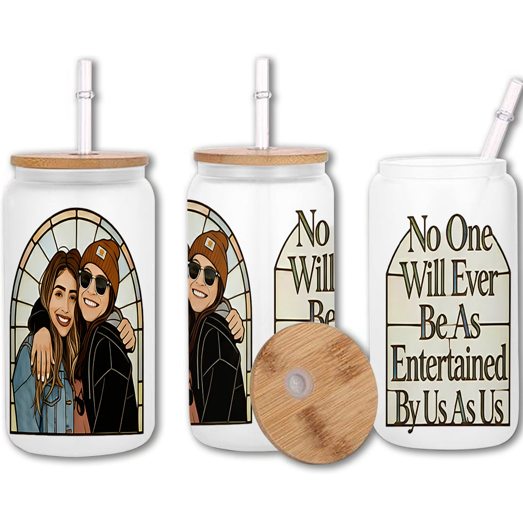 Cadeau pour vos meilleures collègues - Verre à bière personnalisé