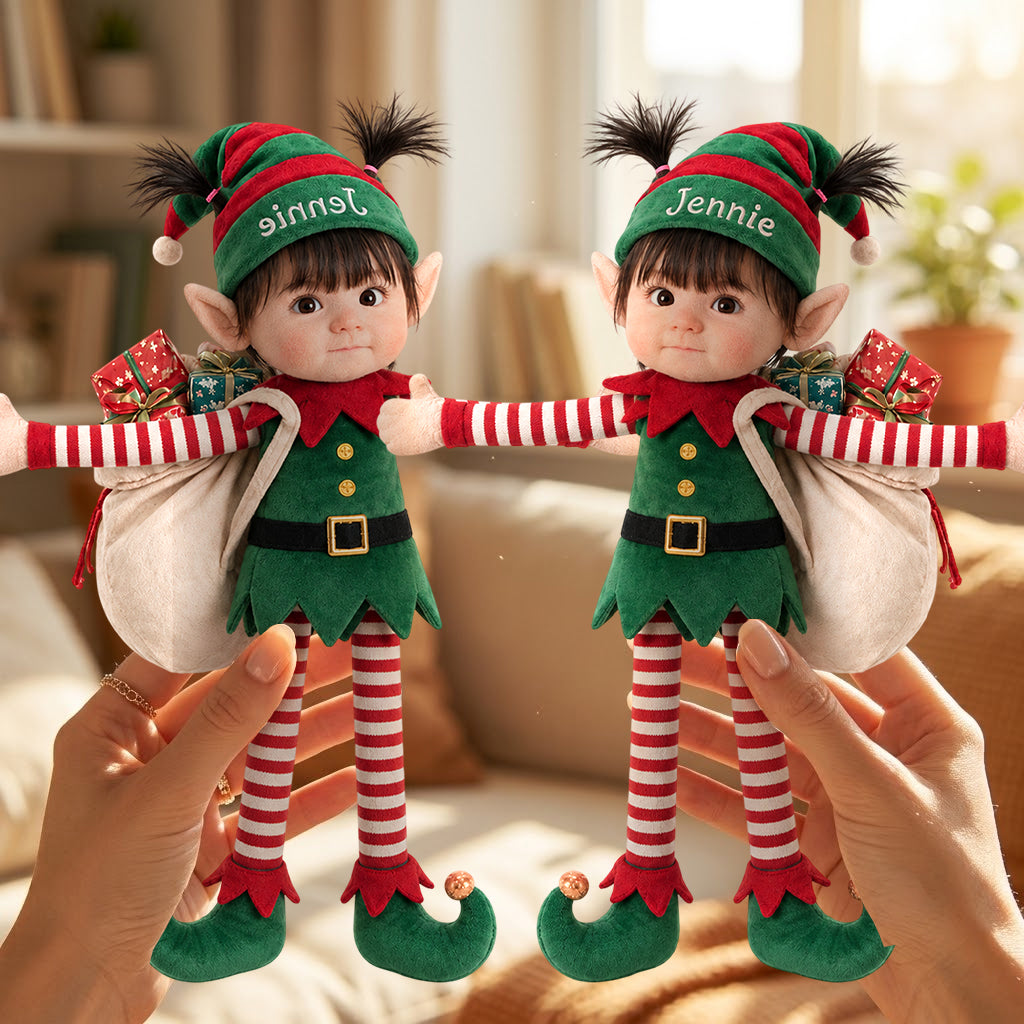 Little ELF - Personalized Kid Posable Plush Doll
