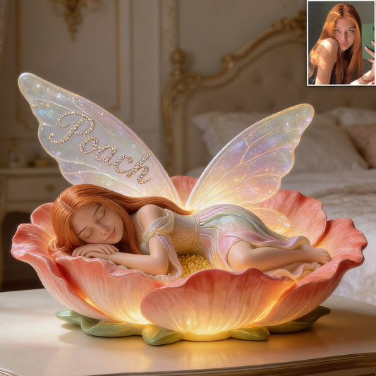 Geburtsmonatsblumengeschenk – Personalisierte Geburtsmonatsblumen-LED-Nachtleuchte aus Acryl