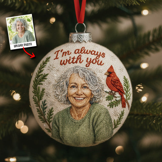 Always With You - Personalized Memorial Ornament