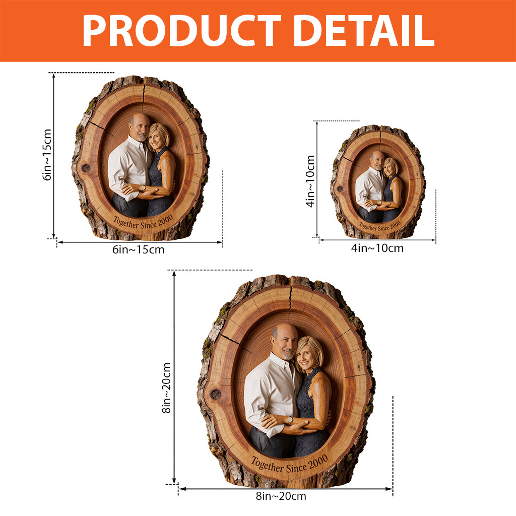 I'm Yours No Returns Or Refunds - Personalized Couple Custom Shaped Acrylic Plaque