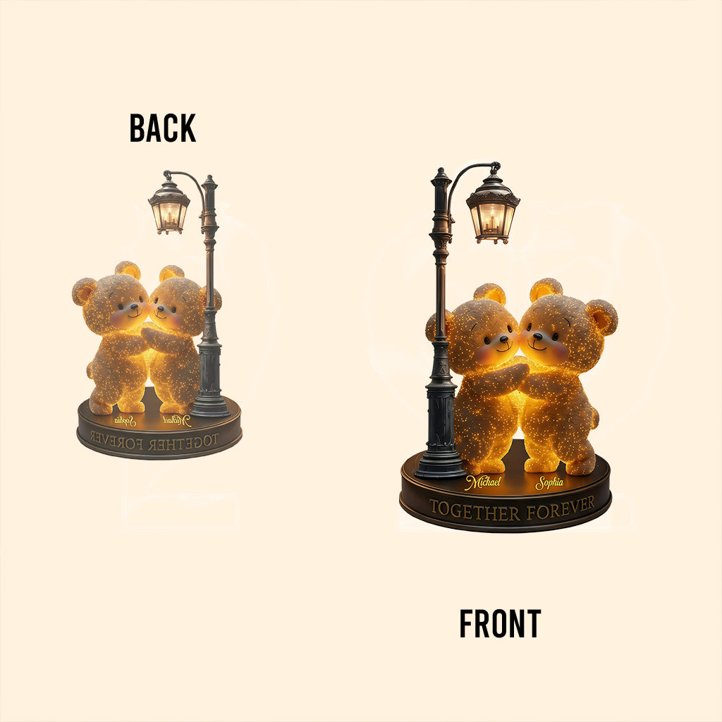 Together Forever - Personalized Couple Custom Shaped Acrylic Plaque