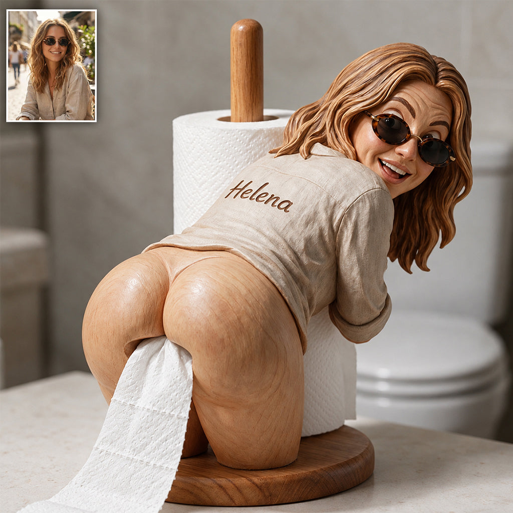 Nice Butt - Personalized Spicy Couple Paper Towel Stand