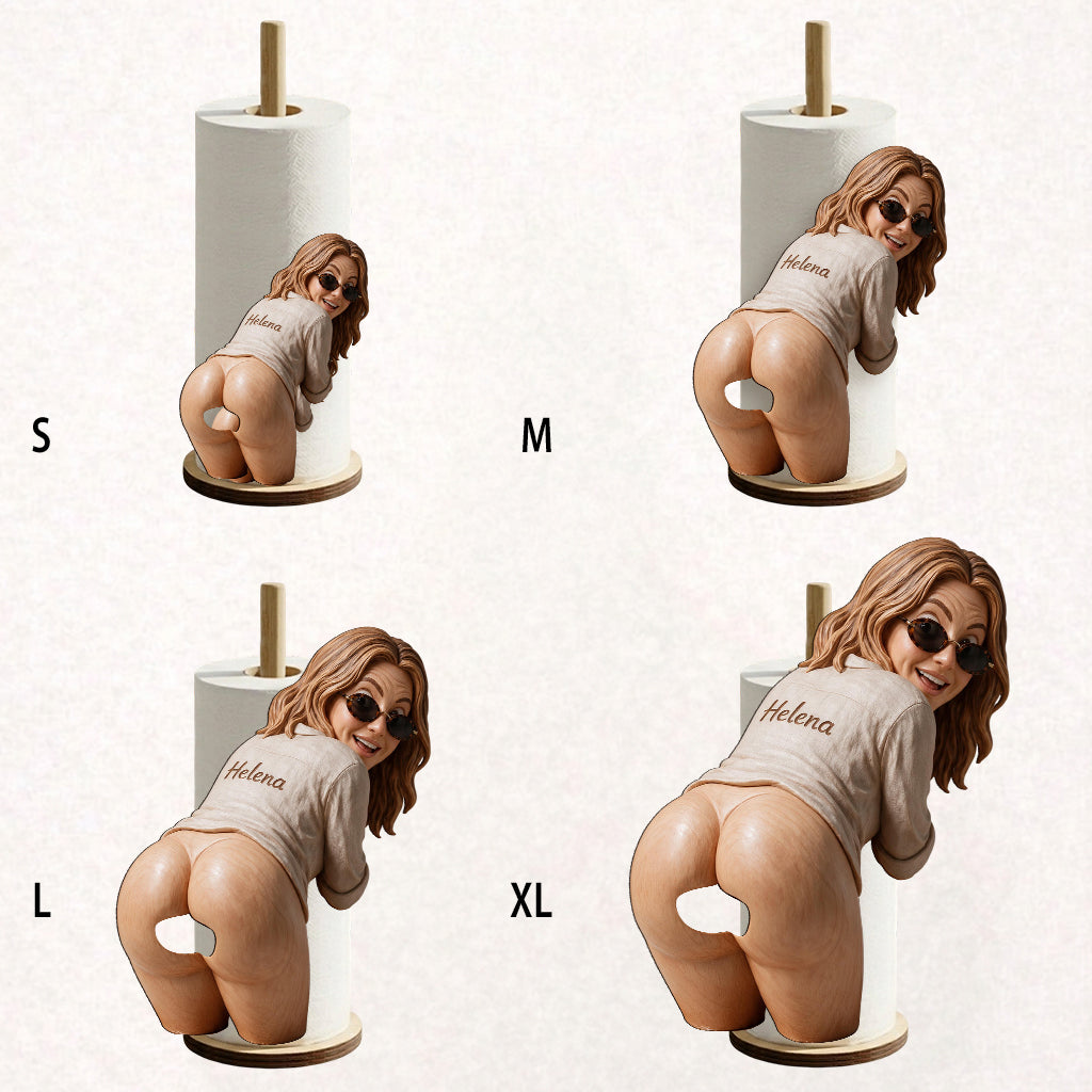 Nice Butt - Personalized Spicy Couple Paper Towel Stand