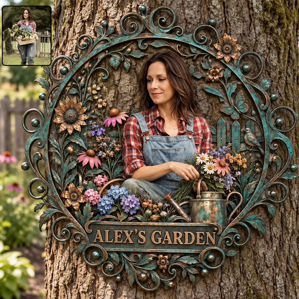 Custom From Any Photo - Personalized Graduation 3D Printed Cut Metal Sign