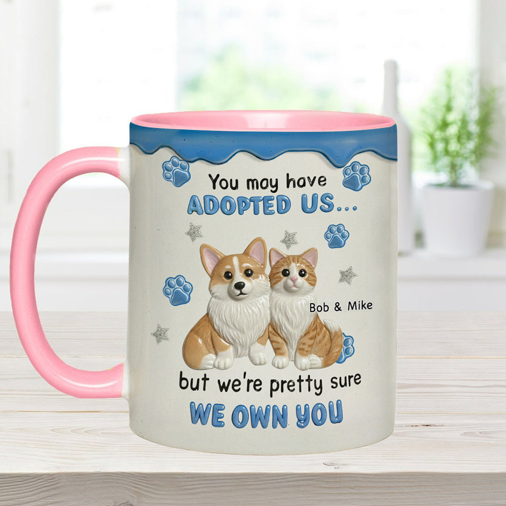 Je suis sûr(e) que tu m'appartiens - Mug personnalisé avec motif chien