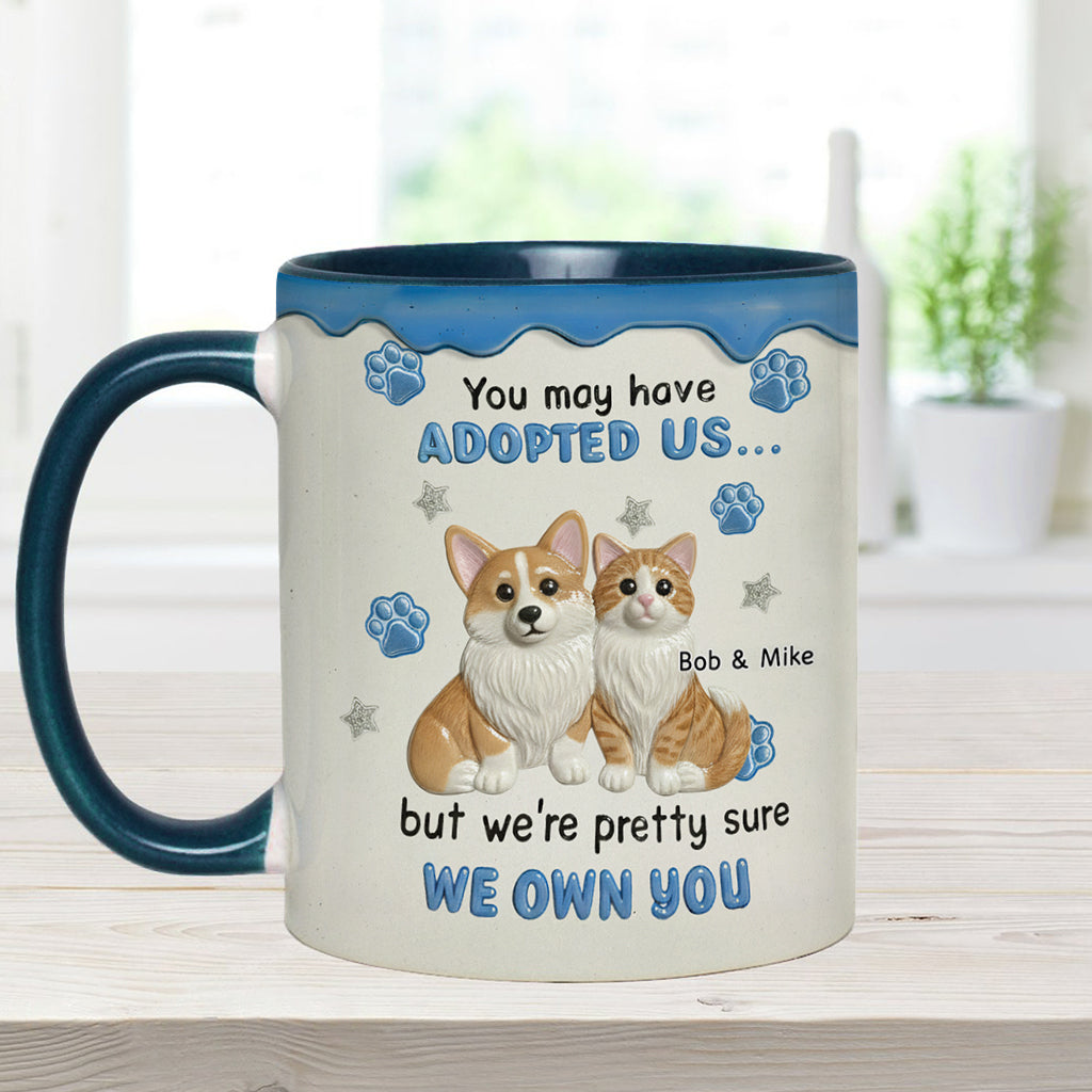 Je suis sûr(e) que tu m'appartiens - Mug personnalisé avec motif chien