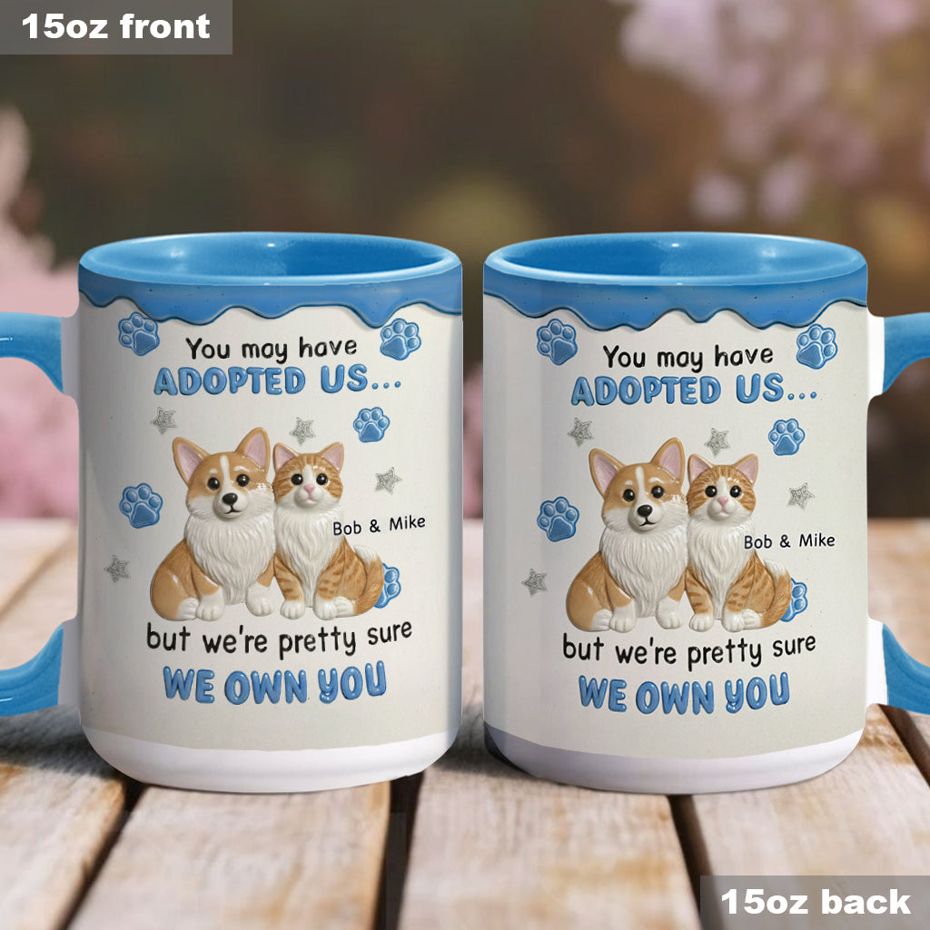 Je suis sûr(e) que tu m'appartiens - Mug personnalisé avec motif chien