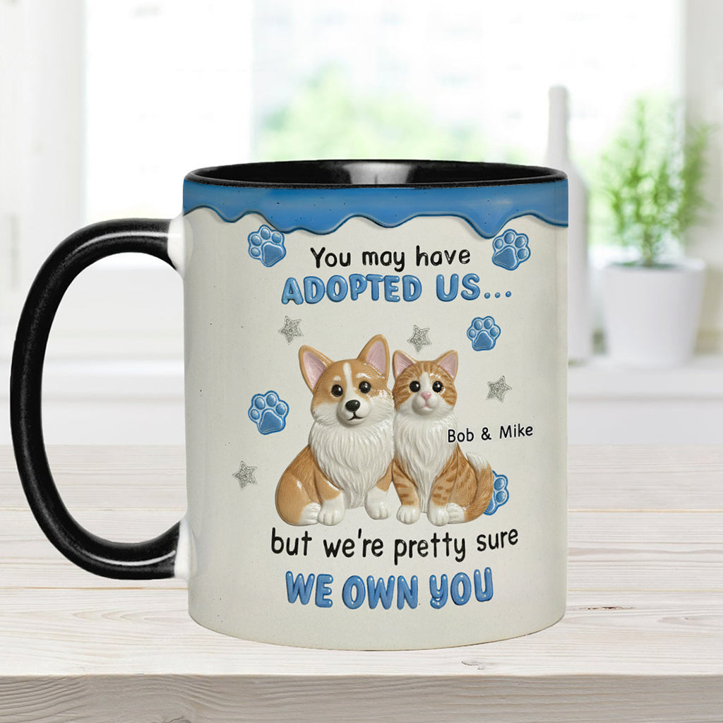 Je suis sûr(e) que tu m'appartiens - Mug personnalisé avec motif chien