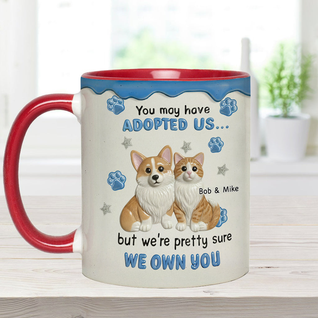 Je suis sûr(e) que tu m'appartiens - Mug personnalisé avec motif chien