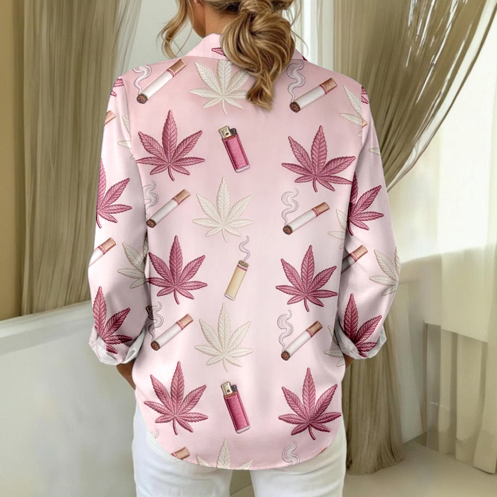 Green Magic Leaf – personalisiertes Weed-Hemd
