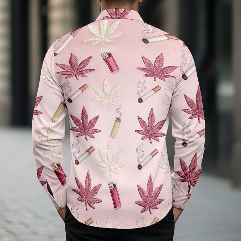 Green Magic Leaf – personalisiertes Weed-Hemd