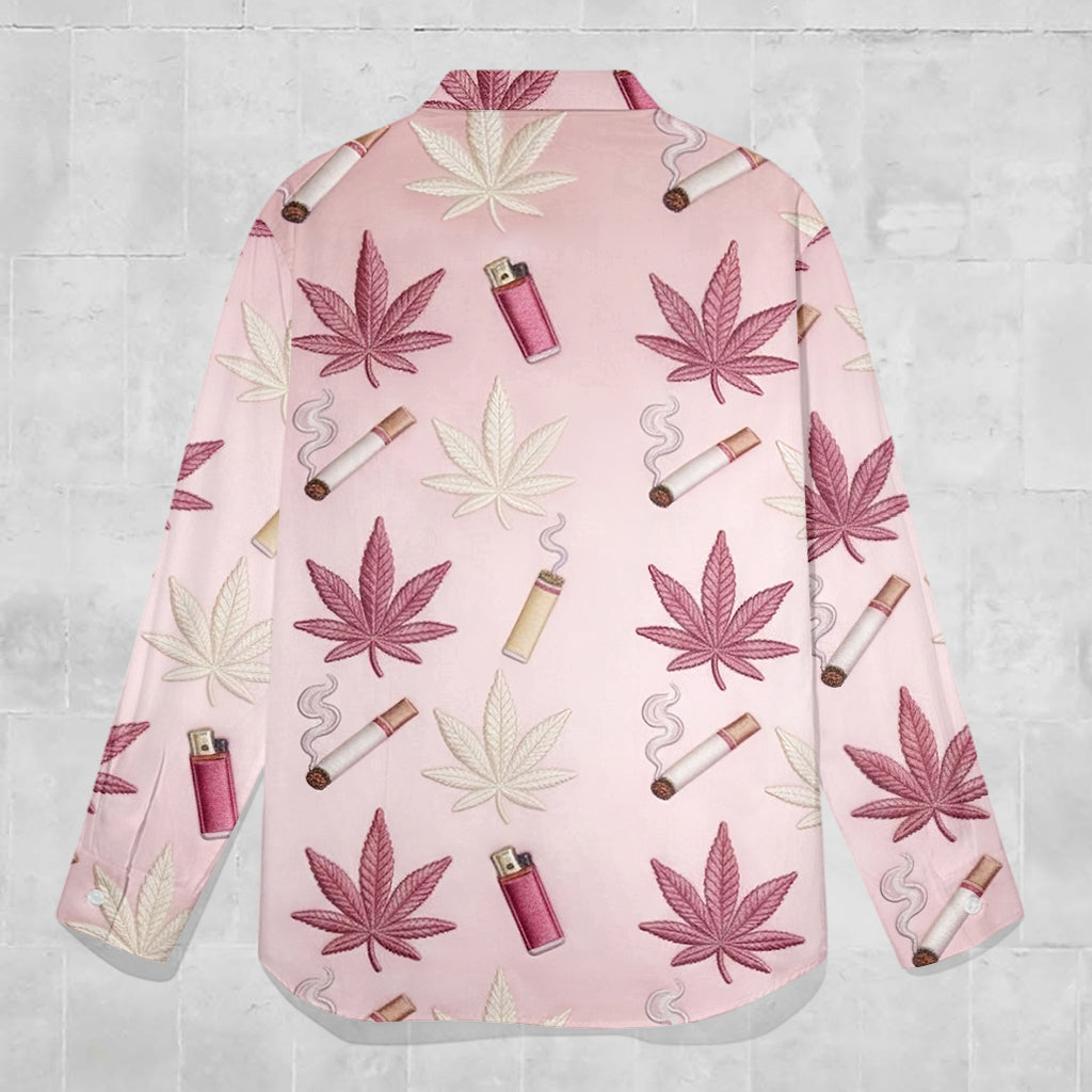 Green Magic Leaf – personalisiertes Weed-Hemd