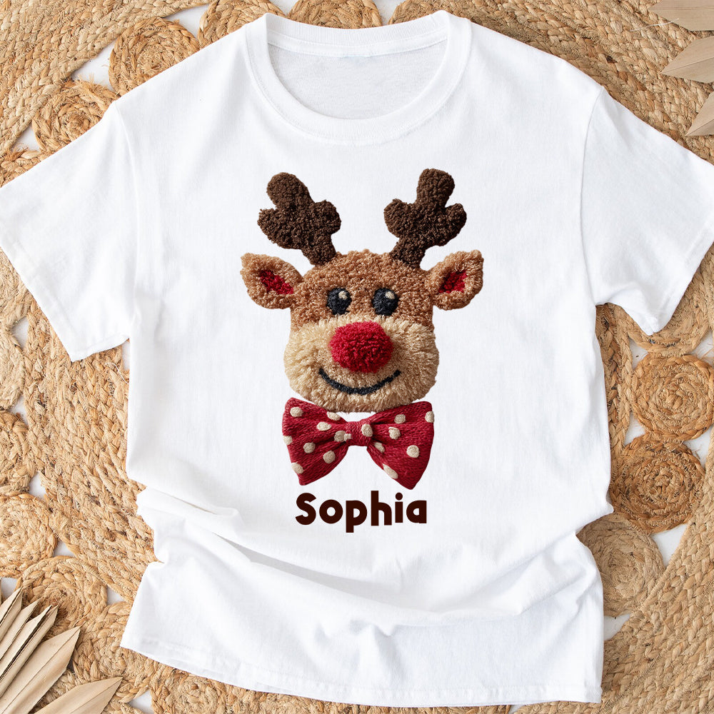 Rentier-Sweatshirt – Personalisiertes Kinder-T-Shirt und Hoodie