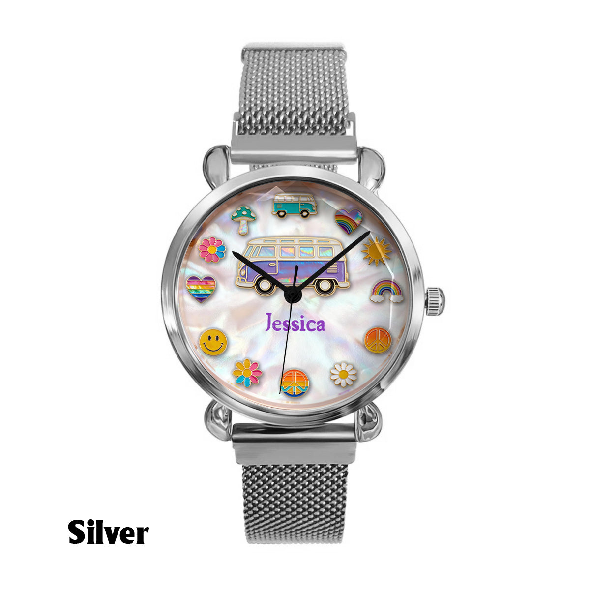 Hippie Souls - Montre-bracelet personnalisée pour femme hippie