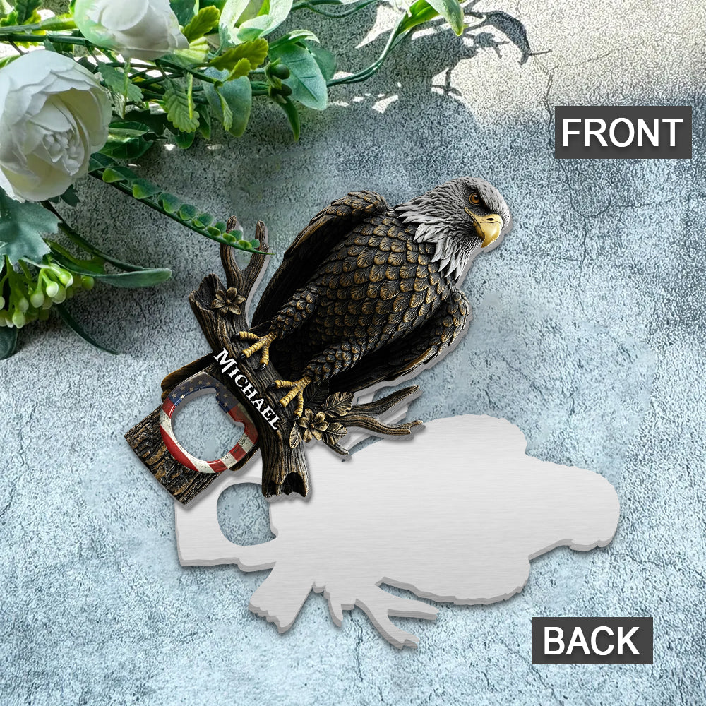 Aigle à tête blanche - Ouvre-bouteille personnalisé Aigle à tête blanche 
