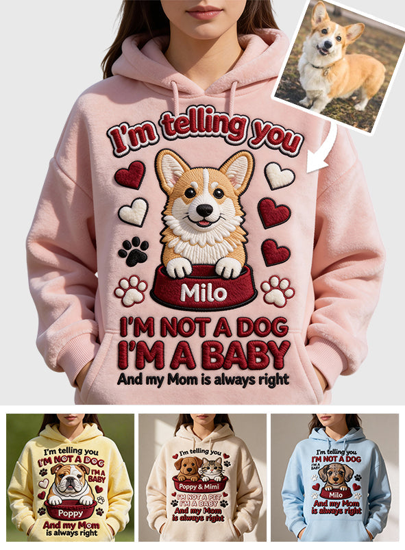 T-shirt personnalisé « Love Dog » avec un chien