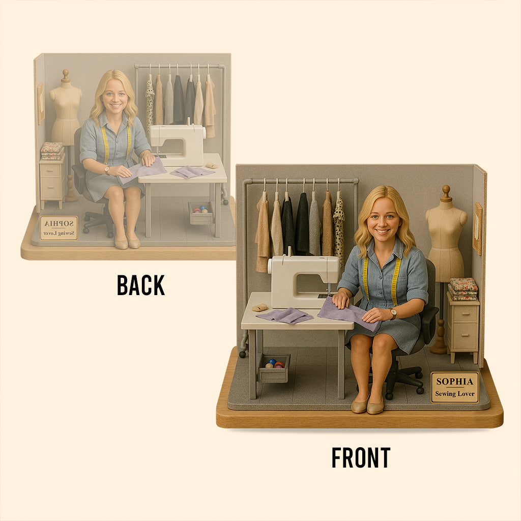 Figurine personnalisée à partir d'une photo - Plaque acrylique personnalisée en forme sur mesure