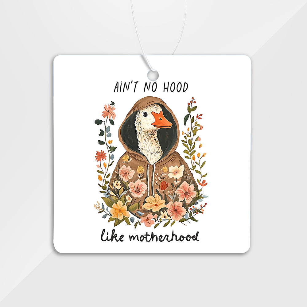 Quadratischer Kartonanhänger