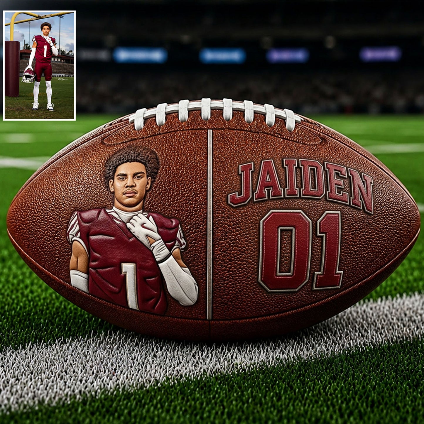 Any Photo Love Football - Personalisierter Fußball Multi-Sport Ball