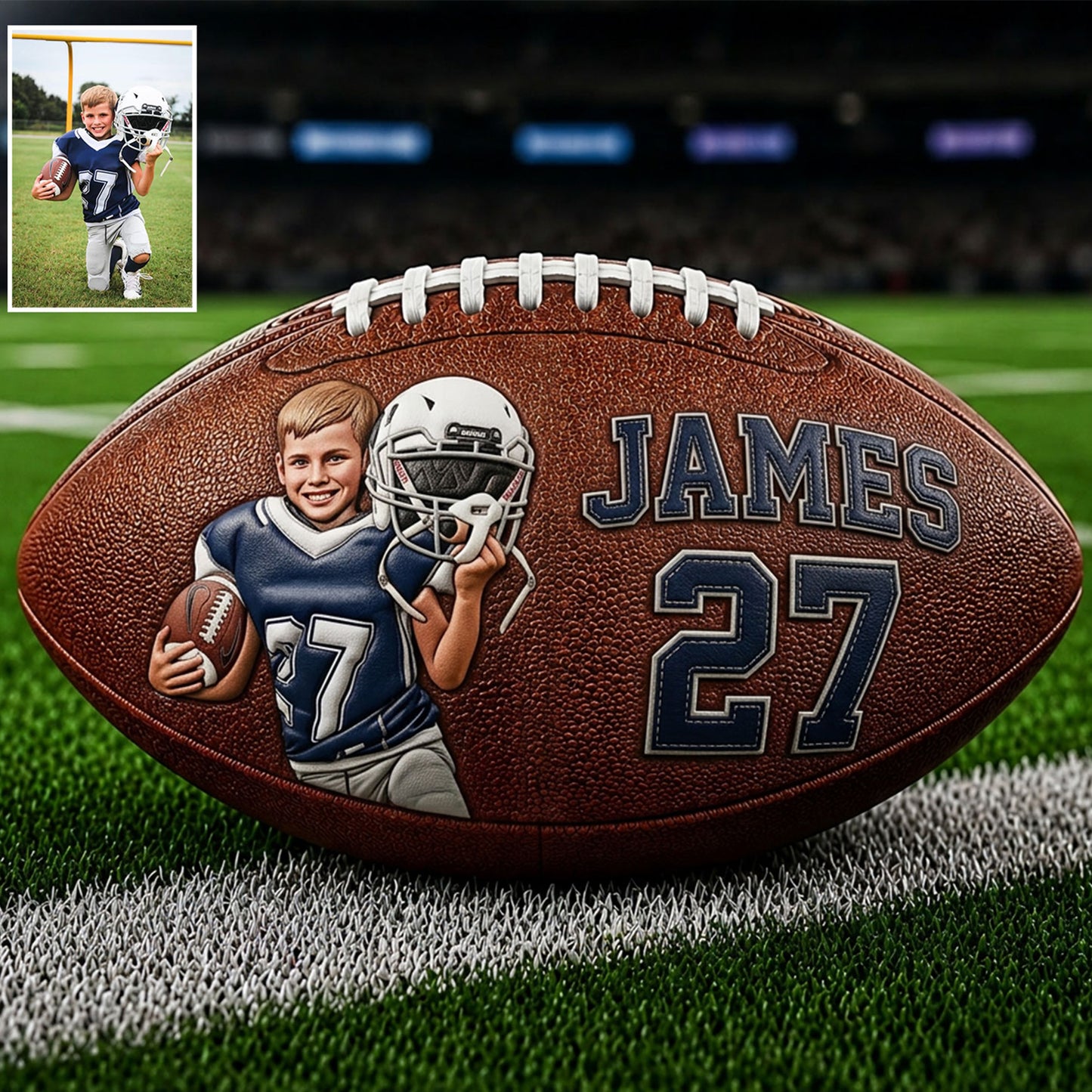 Any Photo Love Football - Personalisierter Fußball Multi-Sport Ball