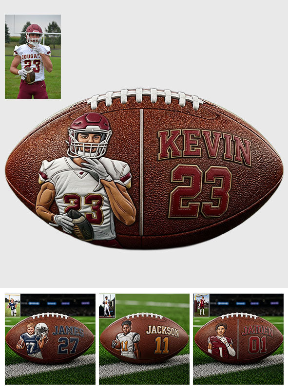 Any Photo Love Football - Personalisierter Fußball Multi-Sport Ball