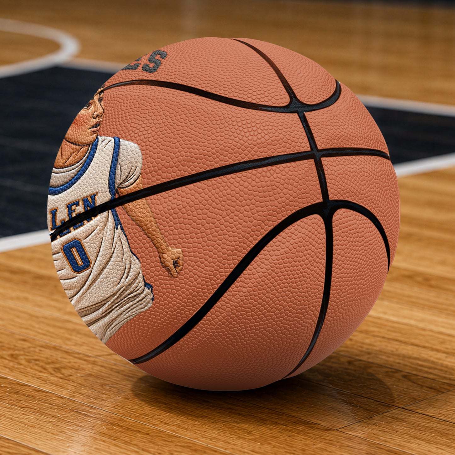 Personalisierter Basketball - Any Photo Love Basketball Multi-Sport Ball