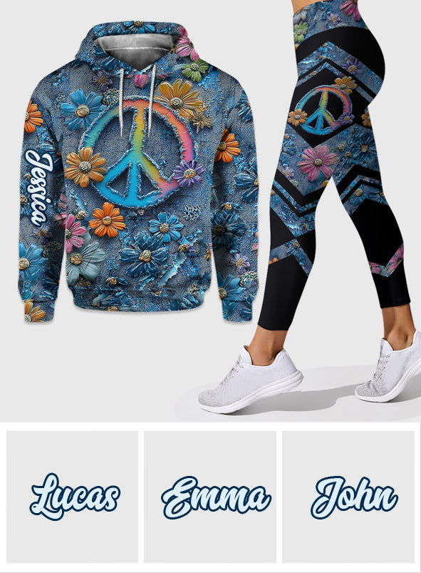 Hippie Souls – Personalisierter Hippie-Hoodie und Leggings