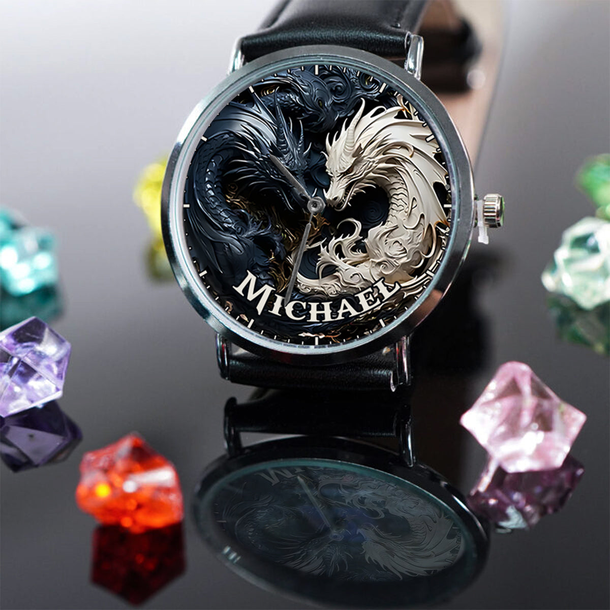 Shadow & Light - Montre Dragon personnalisée