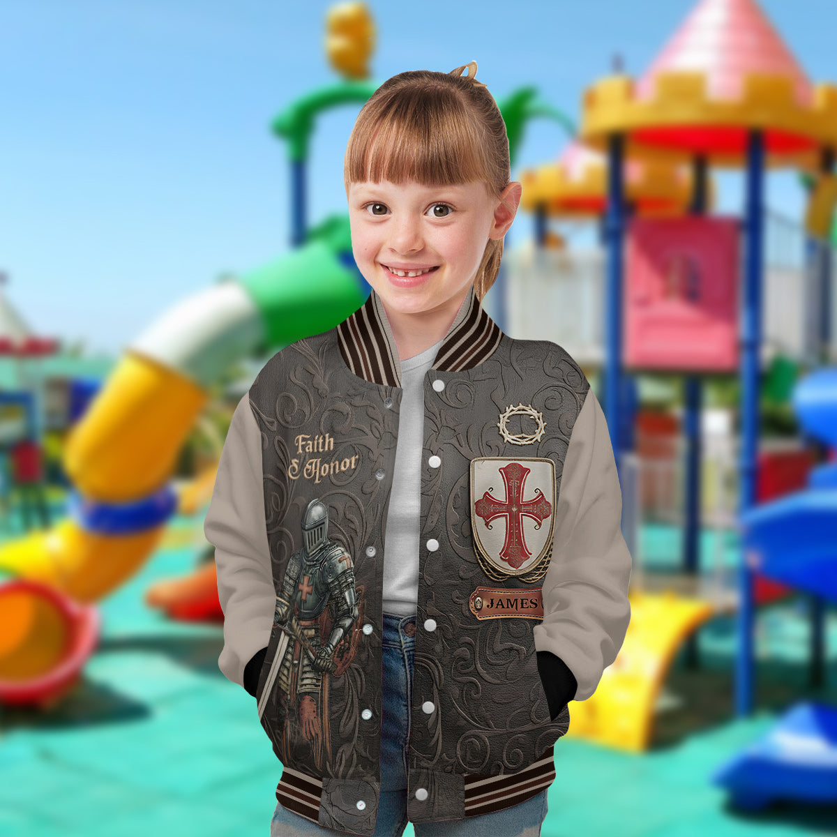 Amour de Dieu - Veste universitaire chrétienne personnalisée