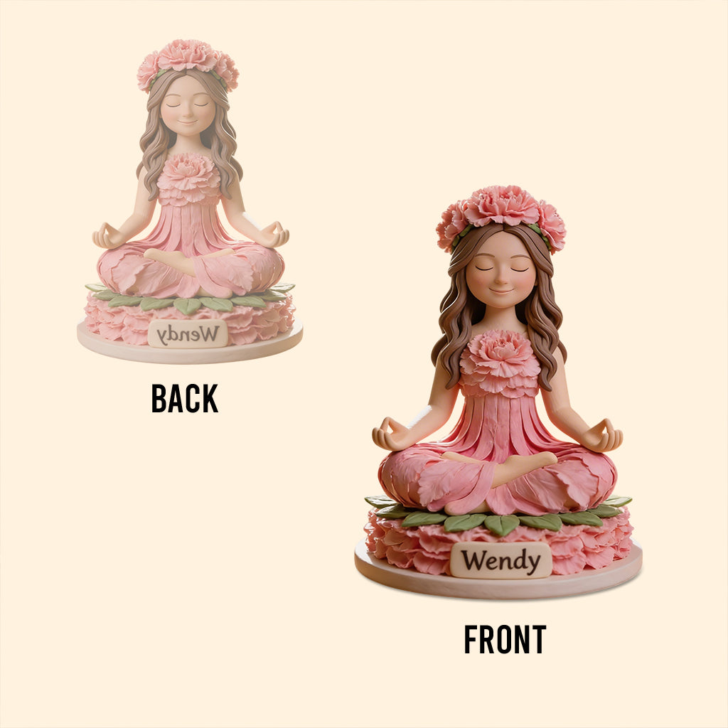 Any Photo Namaste - Personalized Yoga Custom Shaped Acrylic Plaque