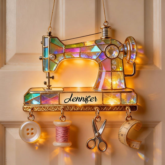 Machine à coudre colorée - Panneau lumineux LED personnalisé pour machine à coudre en acrylique