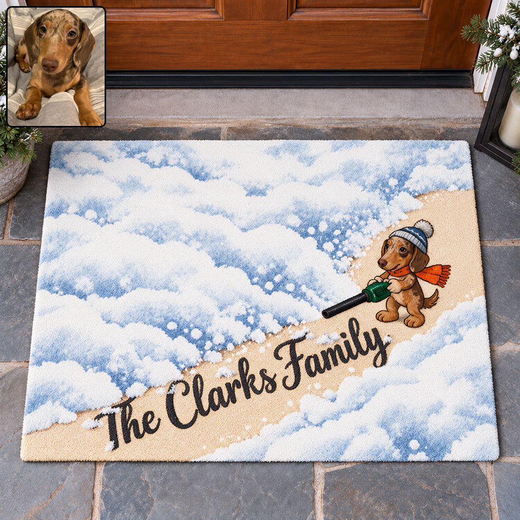 Tapis de Chien Chat Personnalisé - Tapis d'Entrée