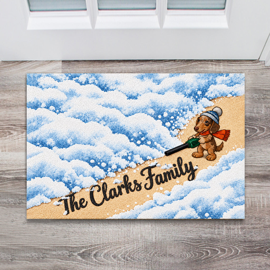 Tapis de Chien Chat Personnalisé - Tapis d'Entrée