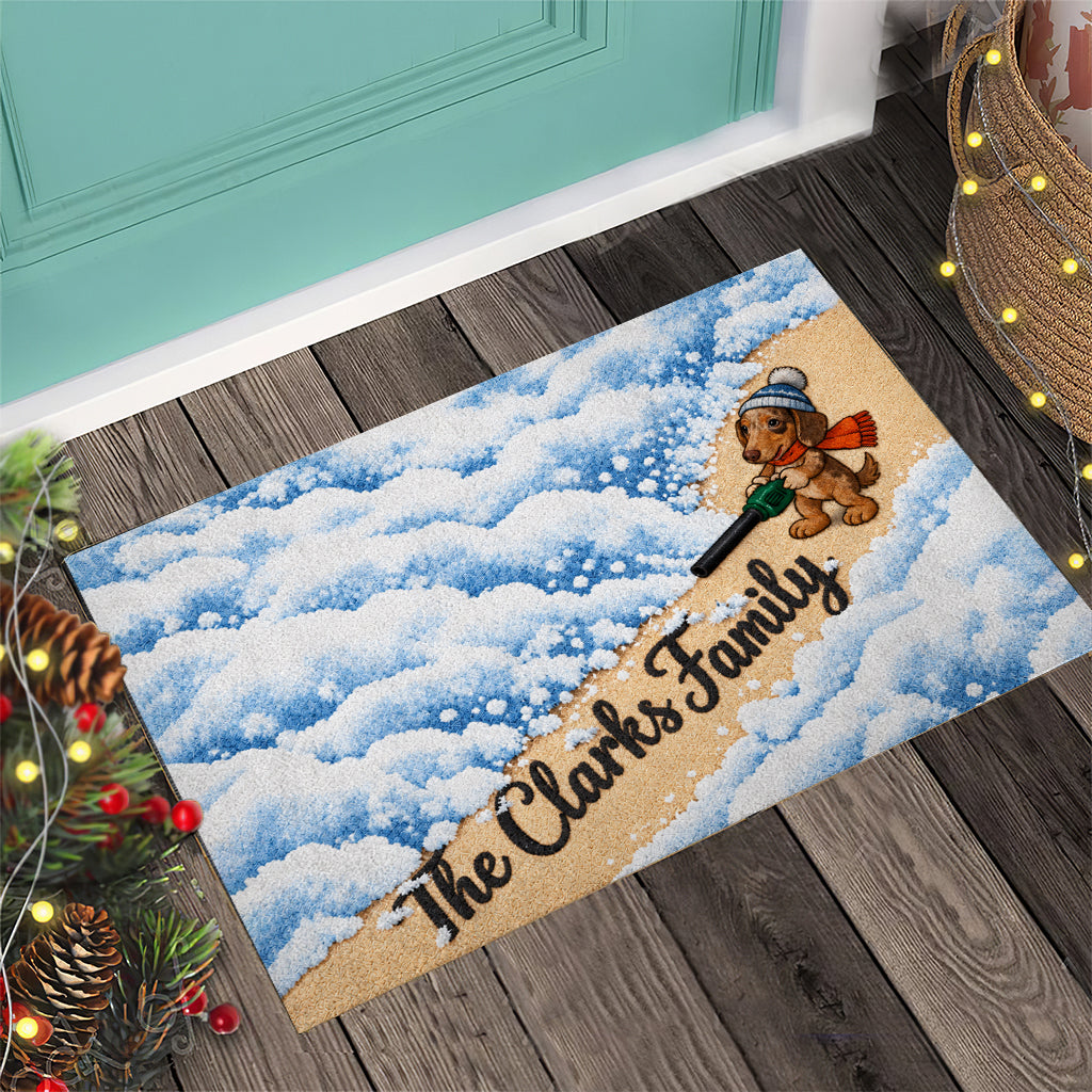Tapis de Chien Chat Personnalisé - Tapis d'Entrée