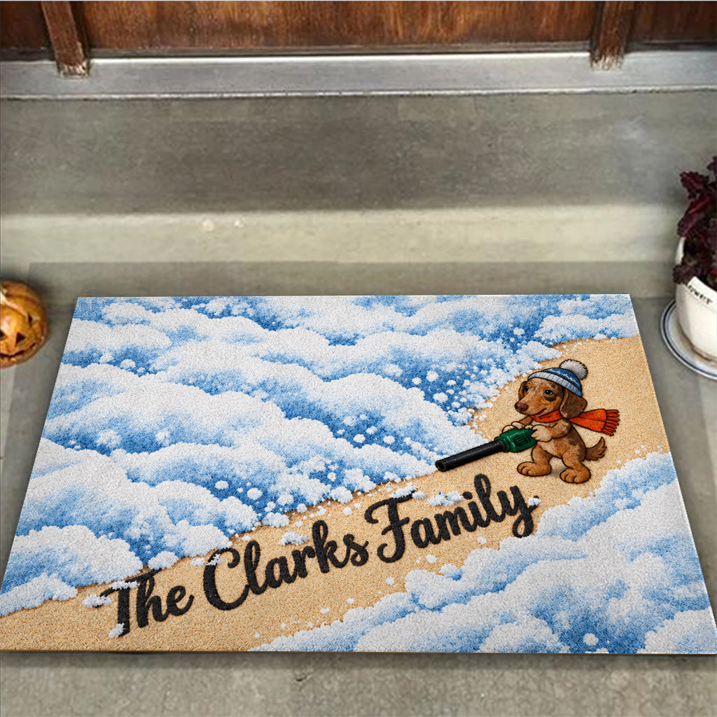 Tapis de Chien Chat Personnalisé - Tapis d'Entrée