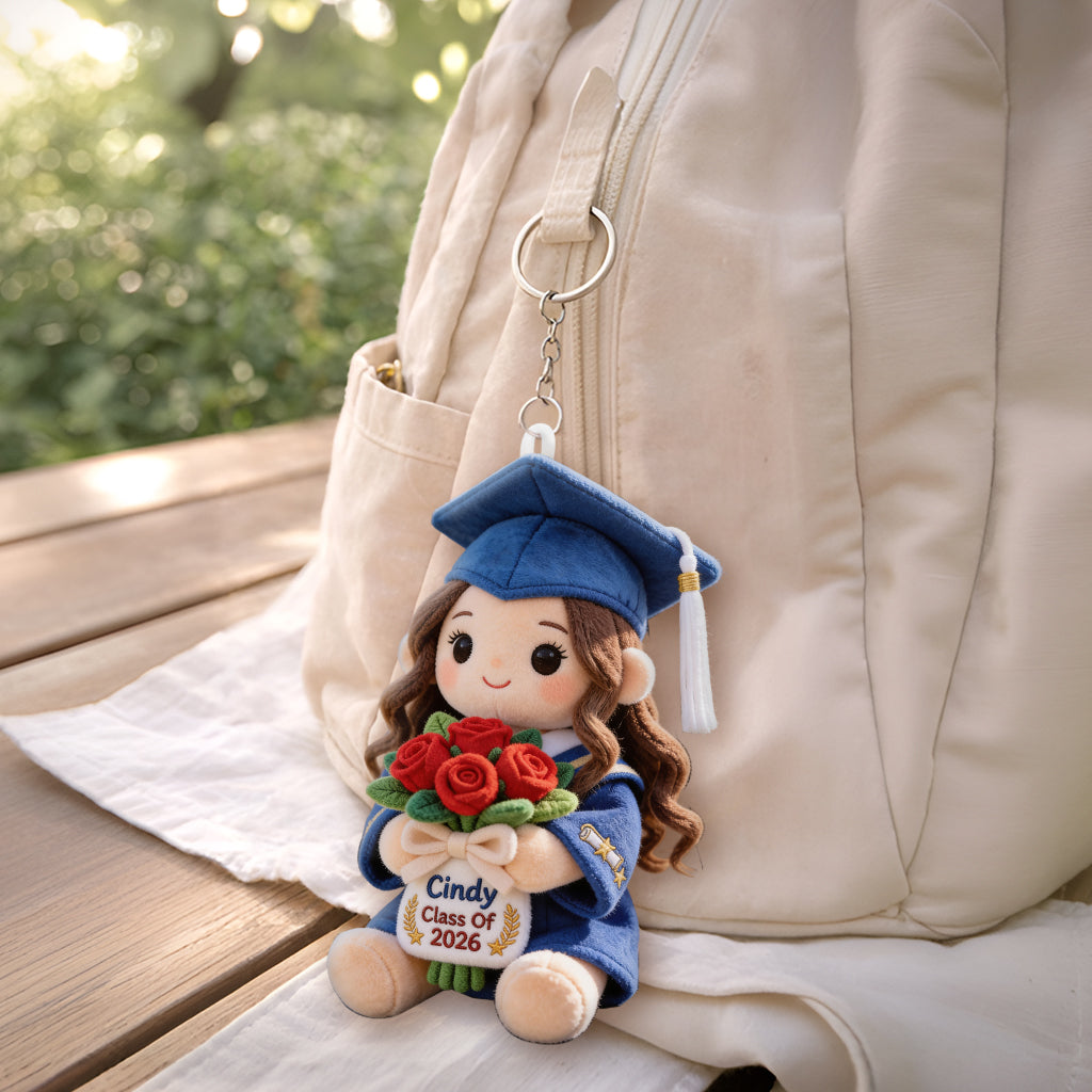 Promotion 2026 - Porte-clés en peluche personnalisé
