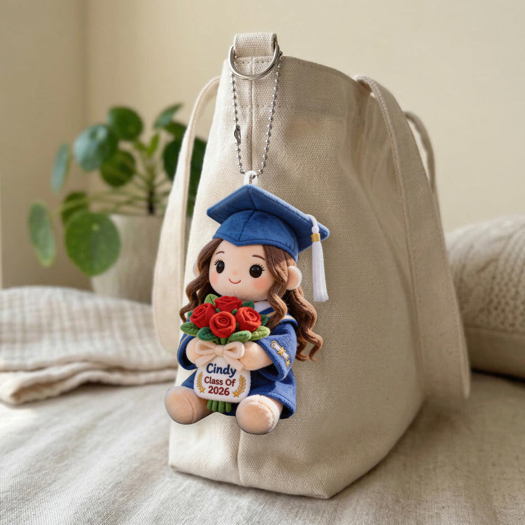 Promotion 2026 - Porte-clés en peluche personnalisé