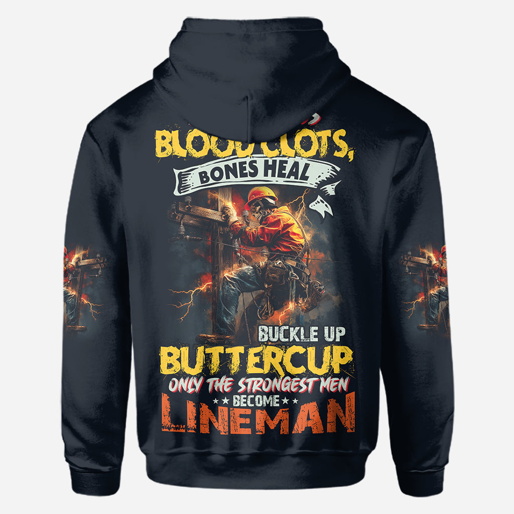 Nur die Stärksten werden Linienmonteure – Personalisiertes Linienmonteur-Shirt