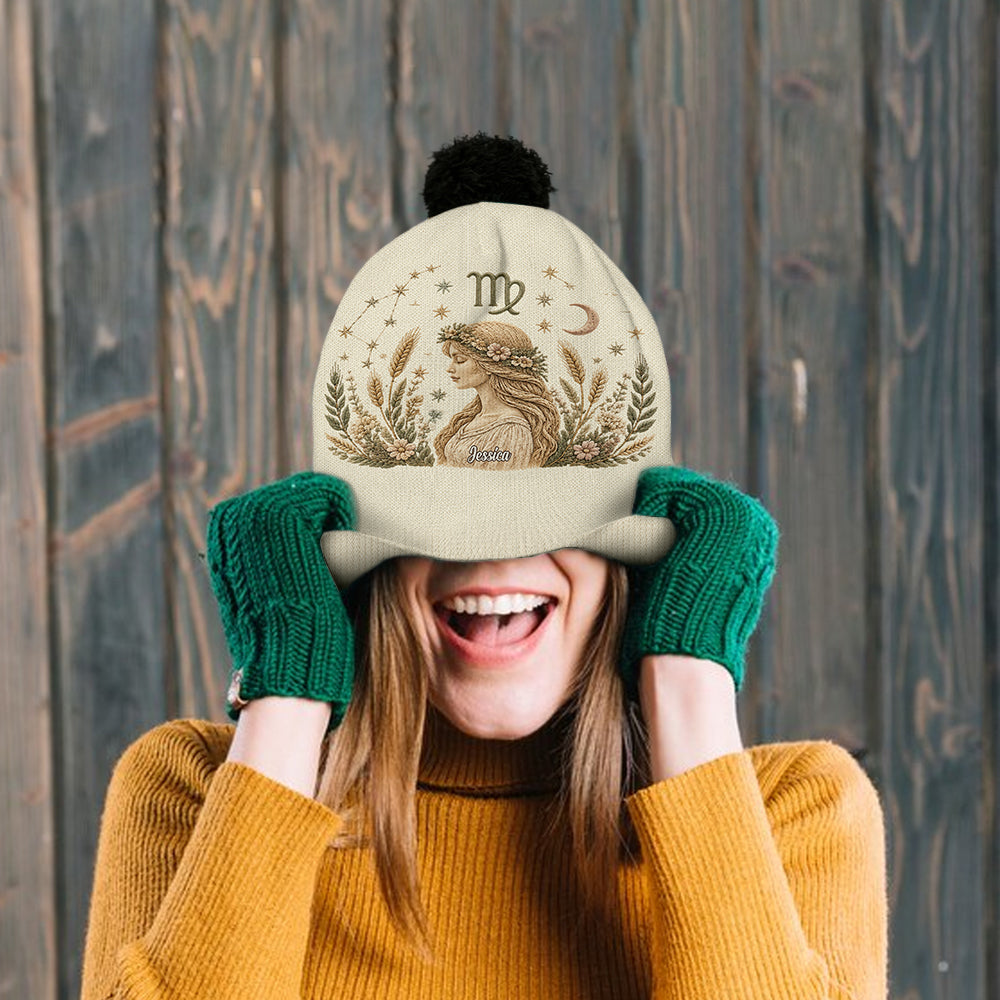 Zodiac Sign - Personalized Horoscope Beanie Hat