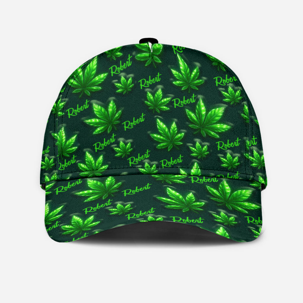 Lass uns high werden – Personalisierte Weed Classic Cap