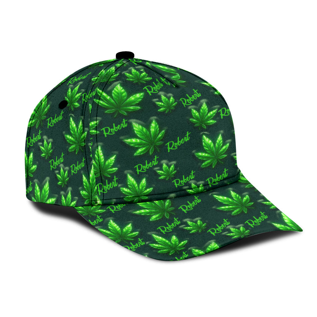 Lass uns high werden – Personalisierte Weed Classic Cap