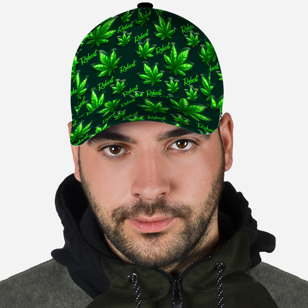 Lass uns high werden – Personalisierte Weed Classic Cap