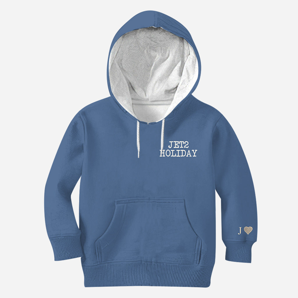 My Girlfriend Beats Me Nothing Beats A Jet2 Holiday - Personalized Couple All Over Shirt